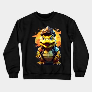 Crocodile Smile Crewneck Sweatshirt